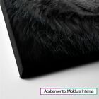 Quadro Lobo Preto E Branco 122x92 Cm | Moldura Interna